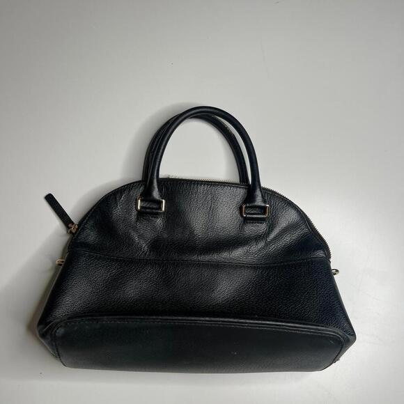 Kate Spade Cedar Street Carly Satchel Black Leather Handbag - Picture 6 of 9